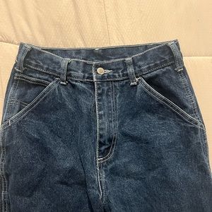 Brandy Melville John Galt Dark Blue Cargo Jeans